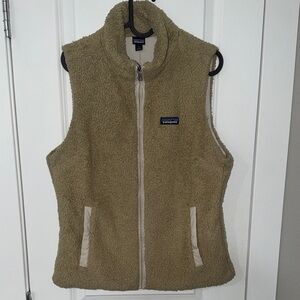 Patagonia Khaki Sherpa Vest
